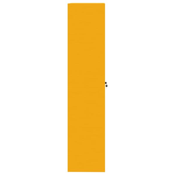 Aufbewahrungsschrank 2 pcs Senfgelb 90 x 40 x 180 cm