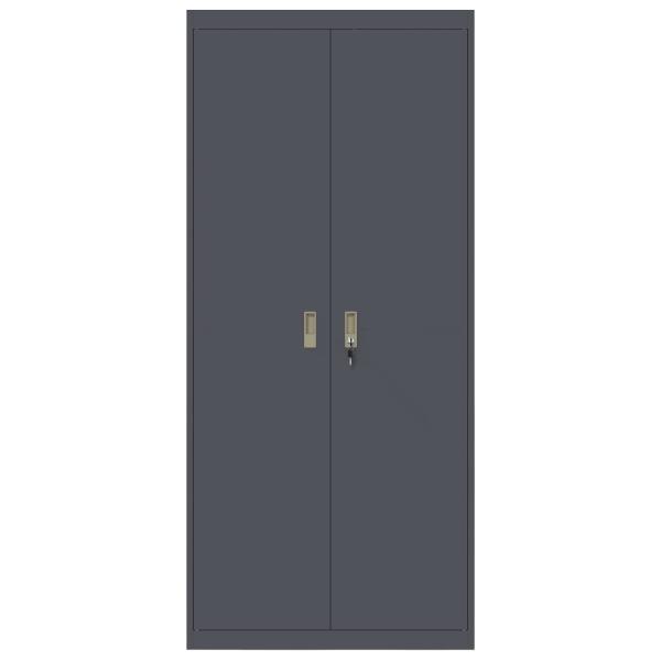 Aufbewahrungsschrank 2 pcs Anthrazit 90 x 40 x 200 cm