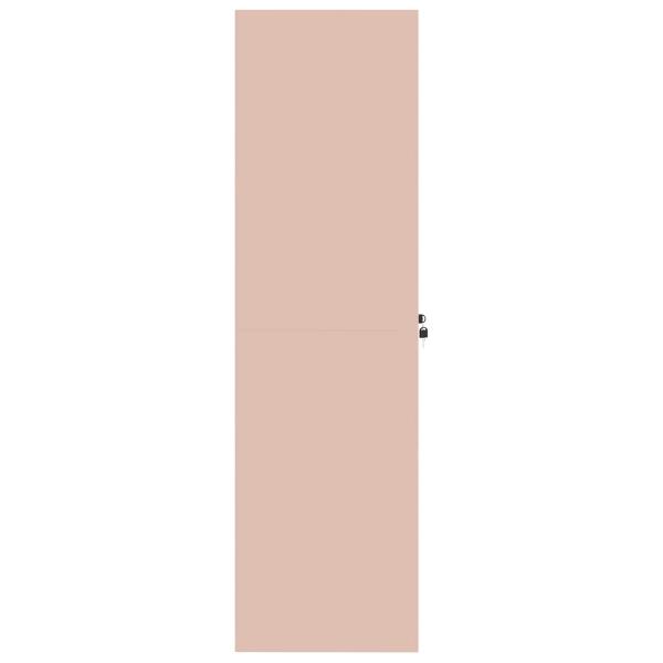 ARDEBO.de - Aufbewahrungsschrank mit Speicher 2 pcs Rosa 80 x 40 x 140 cm