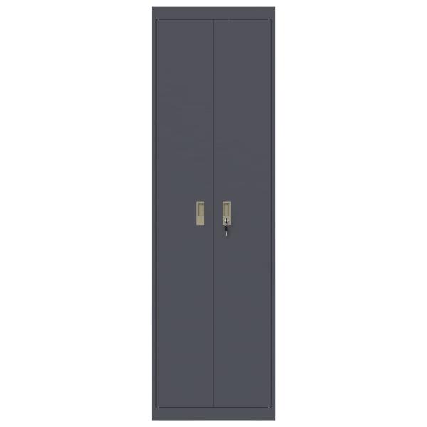 Aufbewahrungsschrank 2 pcs Anthrazit 60 x 40 x 200 cm