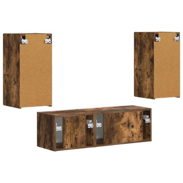 Geräucherte Eiche 60 x 31 x 29,5 cm