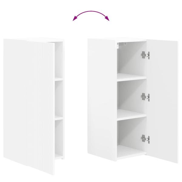 Weiß 78,5 x 30 x 29,5 cm