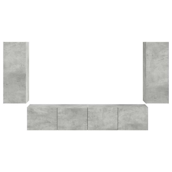 Beton Grau 78,5 x 30 x 29,5 cm