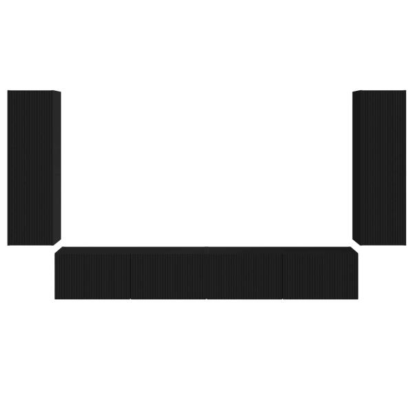 Schwarz 98 x 31 x 29,5 cm