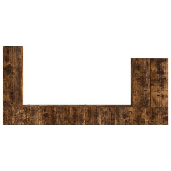 6 pcs Geräucherte Eiche