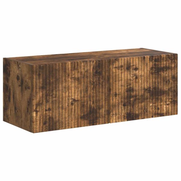 TV-Schrankset 6 pcs Geräucherte Eiche Holzwerkstoff