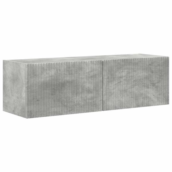 TV-Schrankset 4 Stk. Beton Grau Holzwerkstoff