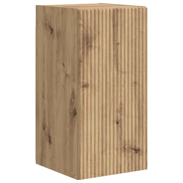 TV-Schrankset 4 pcs Geräucherte Eiche Holzwerkstoff