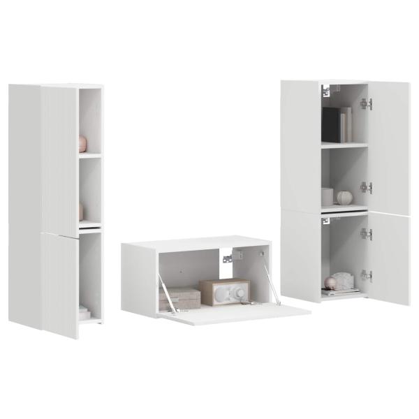 ARDEBO.de - 3 pcs Weiß