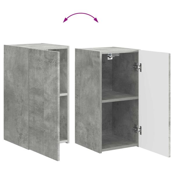 3 pcs Beton Grau