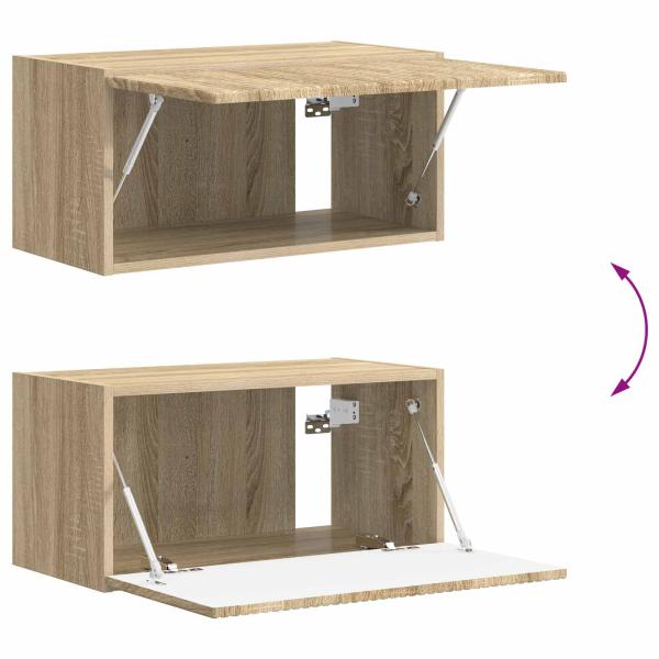3 pcs Sonoma-Eiche