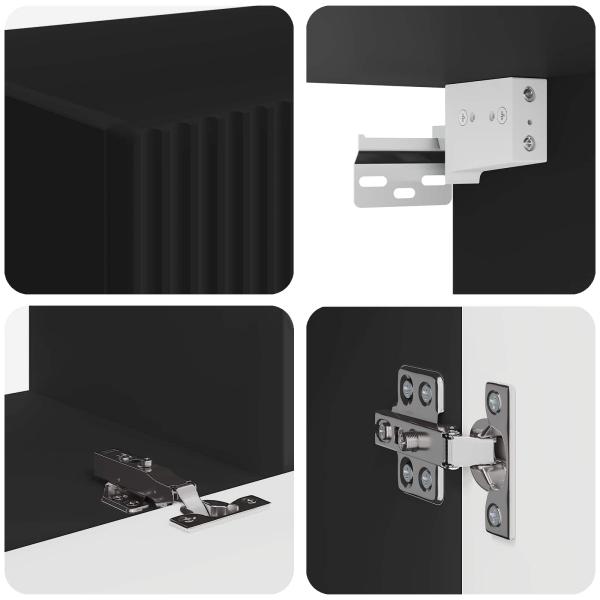 3 pcs Schwarz