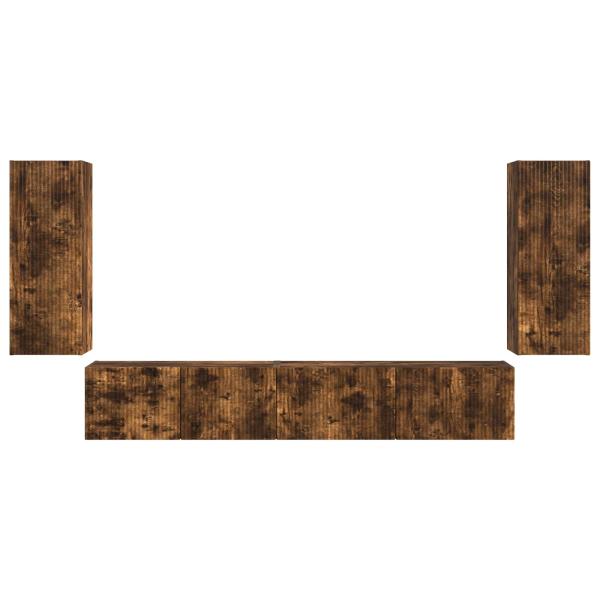 3 pcs Geräucherte Eiche