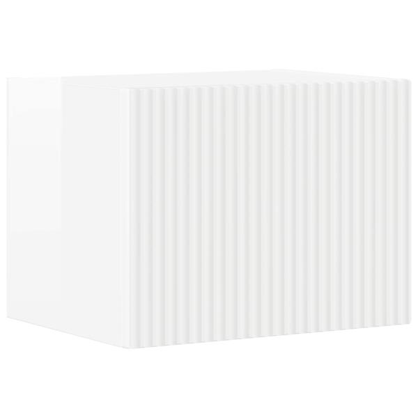 ARDEBO.de - 3 pcs Hochglanz Weiß
