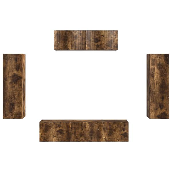 3 pcs Geräucherte Eiche