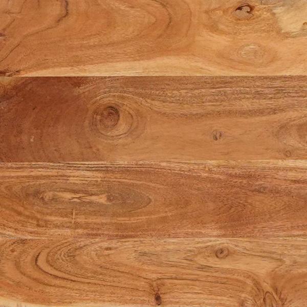 Esstische Braun und Schwarz 110 x 55 x 75 cm Massivholz Mango