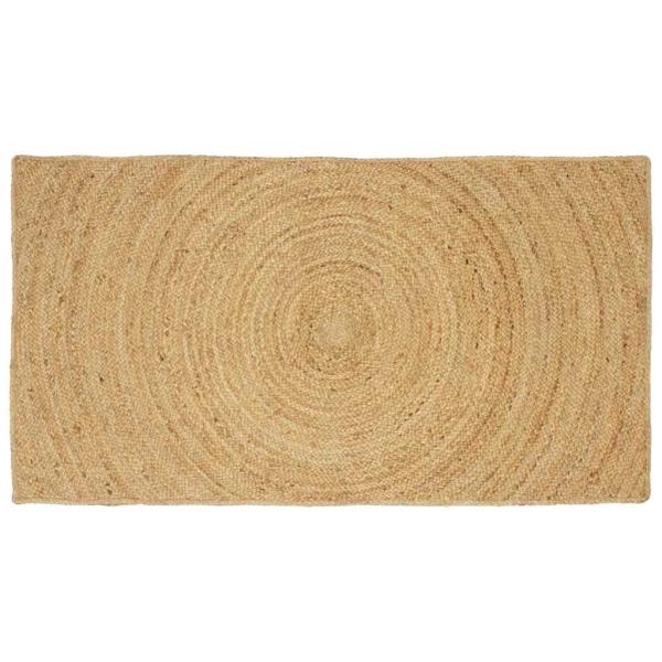 ARDEBO.de - Teppich Braun 60 x 110 cm Jute