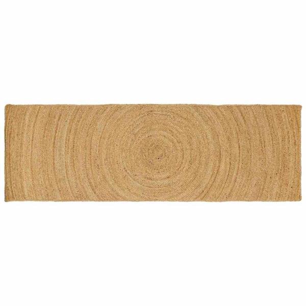 ARDEBO.de - Teppich Braun 60 x 300 cm Jute