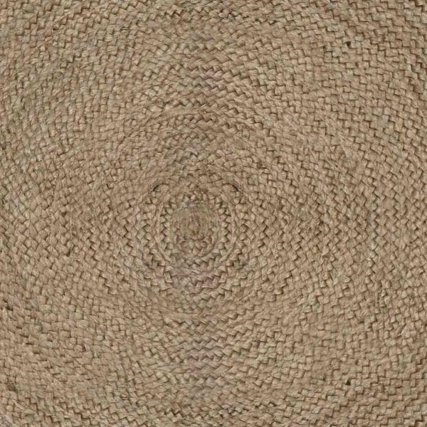 Teppich Grau 240 x 340 cm Jute