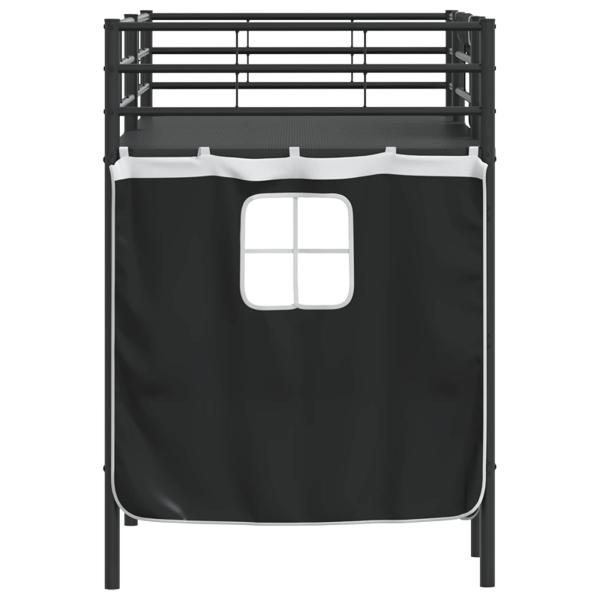 ARDEBO.de - Schwarz 90 x 190 cm