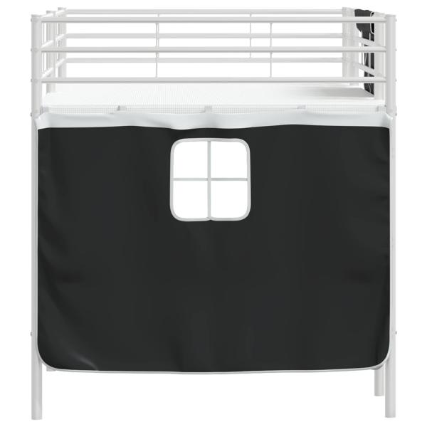 Weiß und Schwarz 90 x 201 cm