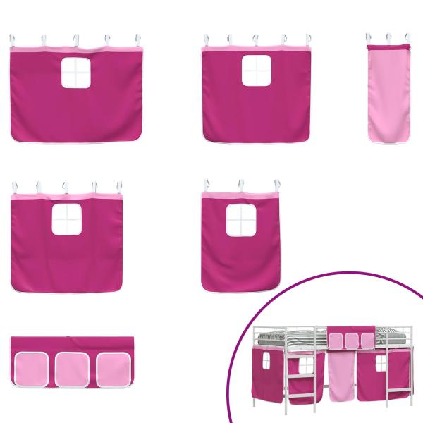 Weiß und Rosa 80 x 201 cm