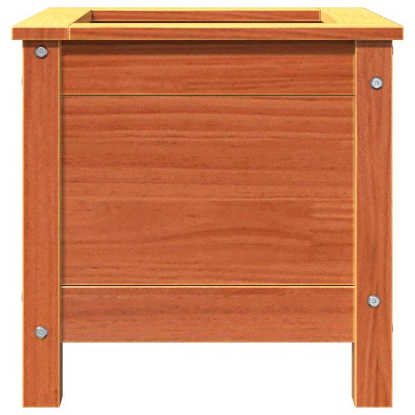 Garten-Pflanzgefäß Wachsbraun 40 x 40 x 39 cm