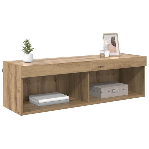 TV-Wandschrank Panama Artisan-Eiche 100 x 30 x 30 cm