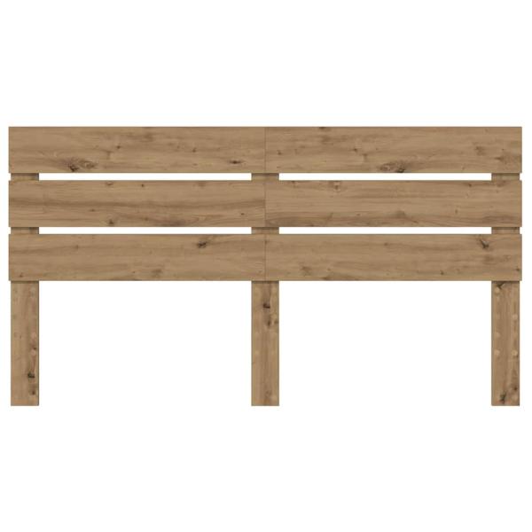 Kopfteil mit Kopfteil Artisan-Eiche 160 cm Holzwerkstoff