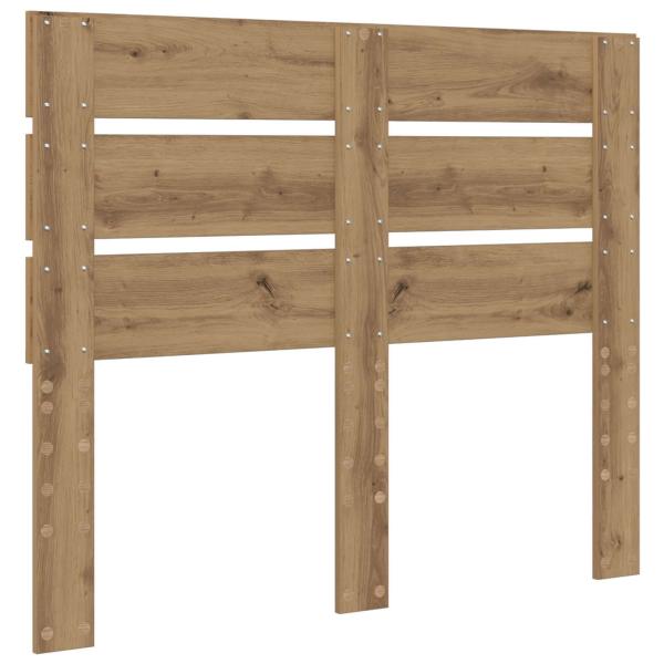 Kopfteil mit Kopfteil Artisan-Eiche 120 cm Holzwerkstoff