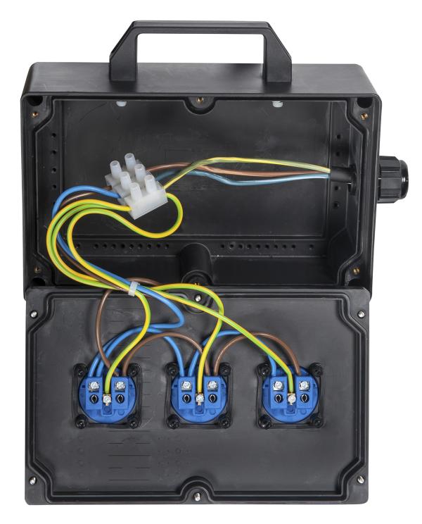 ARDEBO.de - Kompaktverteiler Grünberg Vollgummi-Block, Zul.16A