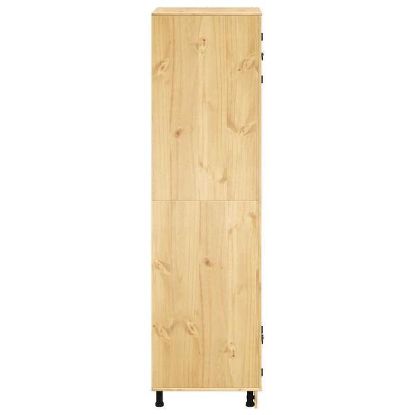 Schrank mit Regal Honig 60 x 32 x 40 cm Massives Kiefernholz