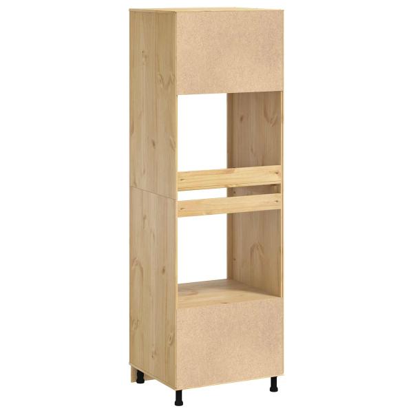 Schrank mit Regal Honig 60 x 32 x 40 cm Massives Kiefernholz