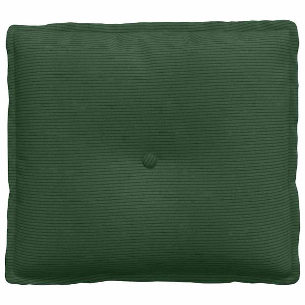 Rückenkissen Dschungelgrün 50 x 45 cm Cordstoff
