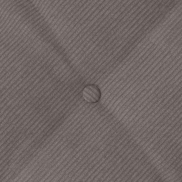 Rückenkissen Hellgrau 100 x 50 cm Cordstoff