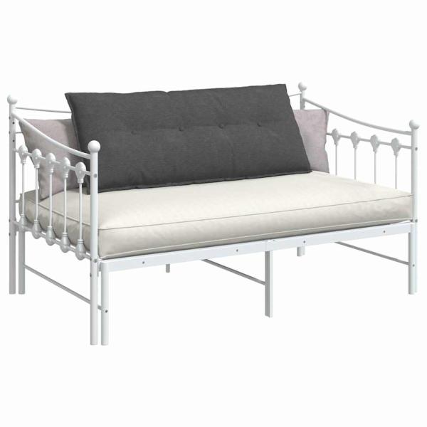 Rücken Kissen Dunkelgrau 120 x 50 cm Cordstoff