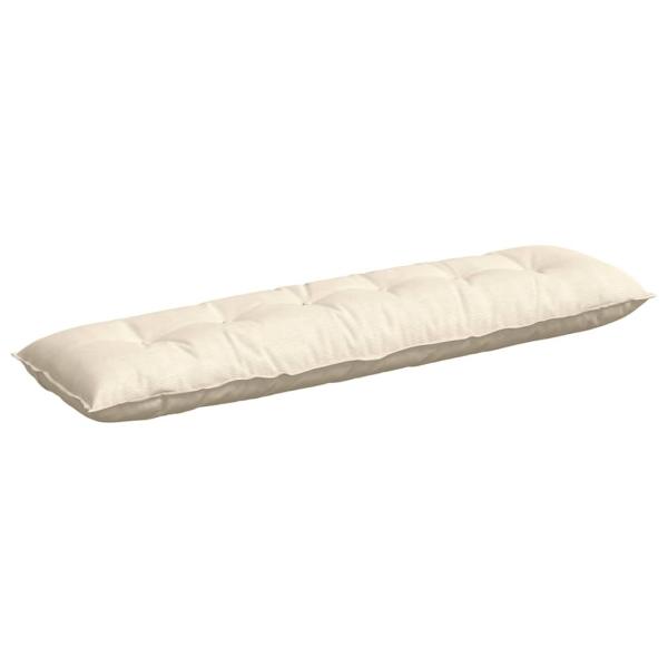 Rückenkissen Creme 180 x 50 cm Cordstoff