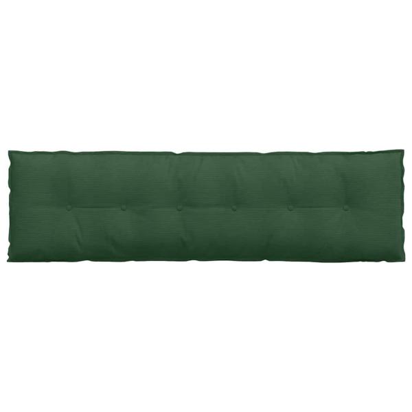 Rückenkissen Dschungelgrün 180 x 50 cm Cordstoff