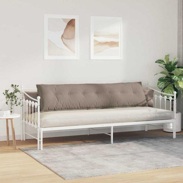 Rückenkissen Taupe 200 x 50 cm Mikrofaserstoff