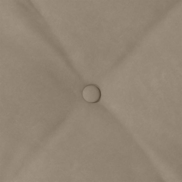 Rückenkissen Taupe 200 x 50 cm Mikrofaserstoff