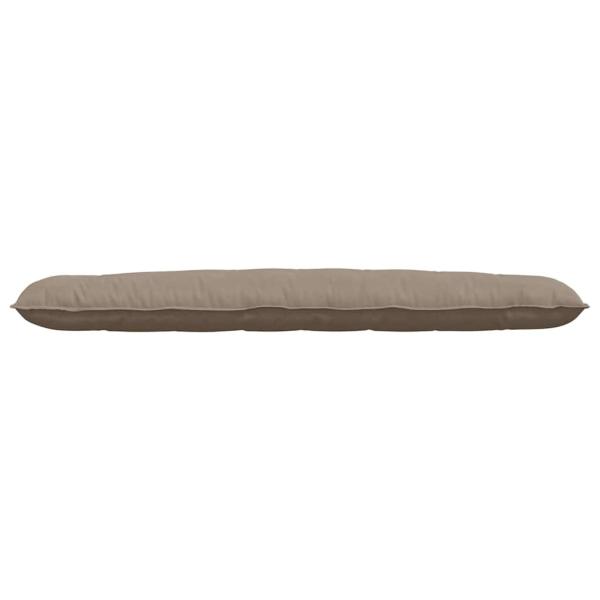 Rückenkissen Taupe 200 x 50 cm Mikrofaserstoff