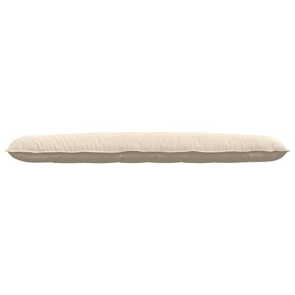 Rückenkissen Beige 200 x 50 cm Mikrofaserstoff