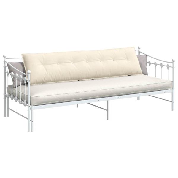 Rückenkissen Creme 200 x 50 cm Cordstoff