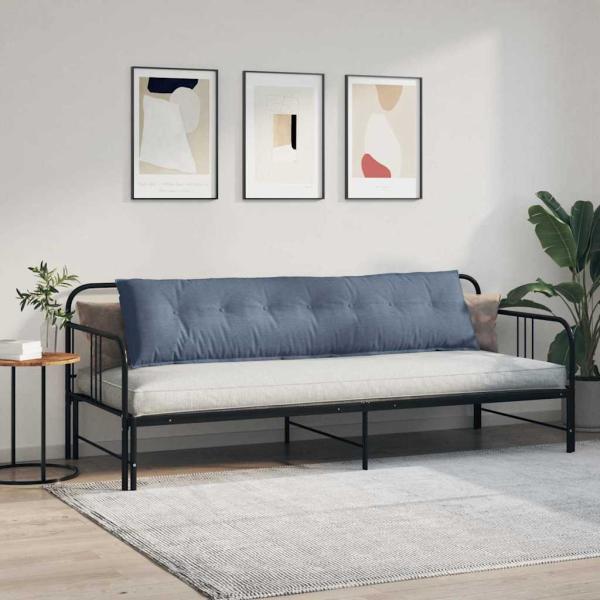 Rückenkissen Blau 200 x 50 cm Cordstoff