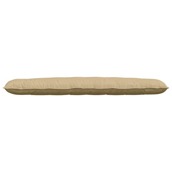 Rückenkissen Grau-Grün 200 x 50 cm Cordstoff