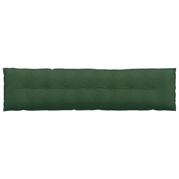 Rückenkissen Dschungelgrün 200 x 50 cm Cordstoff