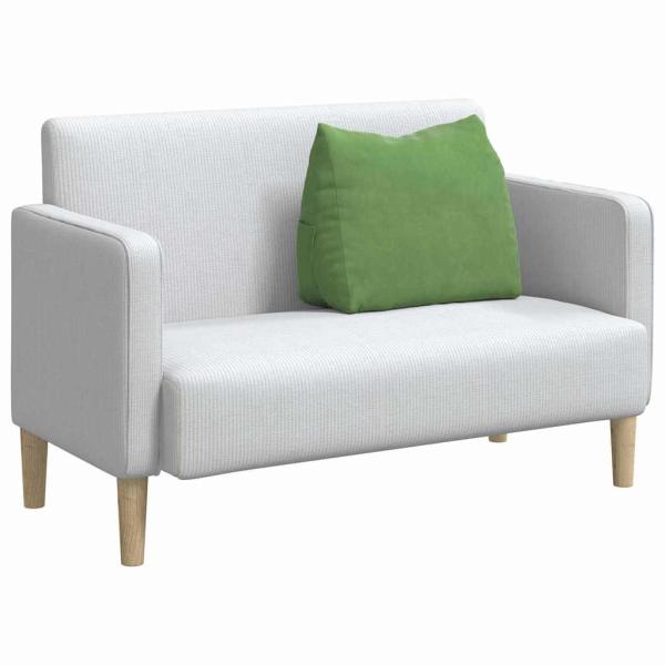 Rückenkissen Hellgrün 60 x 20 x 50 cm Cordstoff