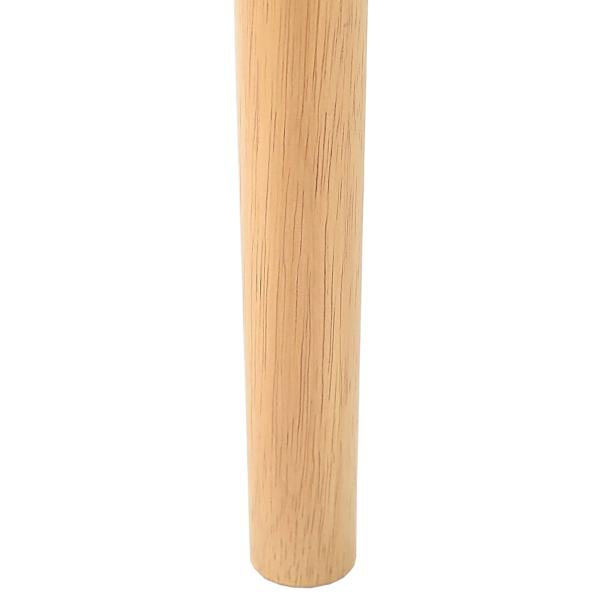 Esszimmerstuhl 2 pcs Natürlich und hell Massives Gummiholz