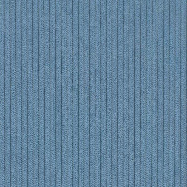 Chaise Lounge mit Rock Blau 91 x 157 x 91 cm Rippenstoff