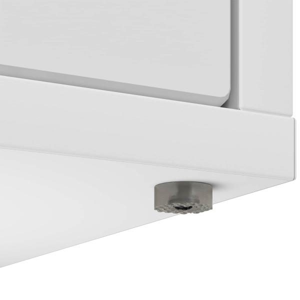 Katzenhaus Weiß 51 x 30 x 42 cm Holzwerkstoff